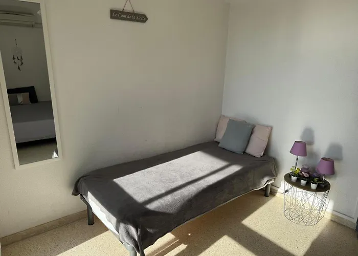 Sol-y-days Goelette, Agreable En Rdc Avec Parking, Proche Du Centre-ville Et De La Apartamento